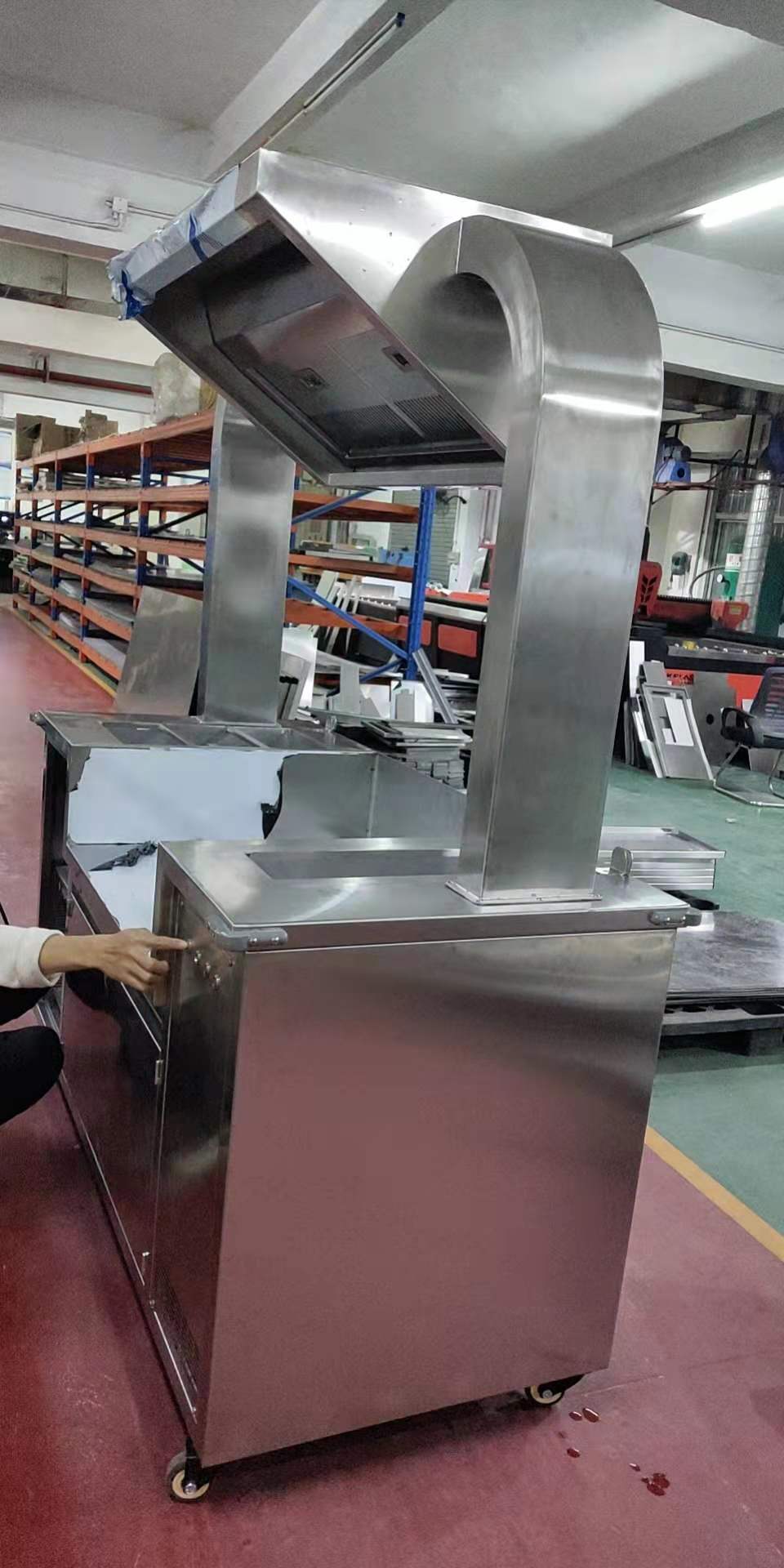 壹指藍零排放扒爐油煙凈化一體機 壹指藍零排放扒爐油煙凈化一體機